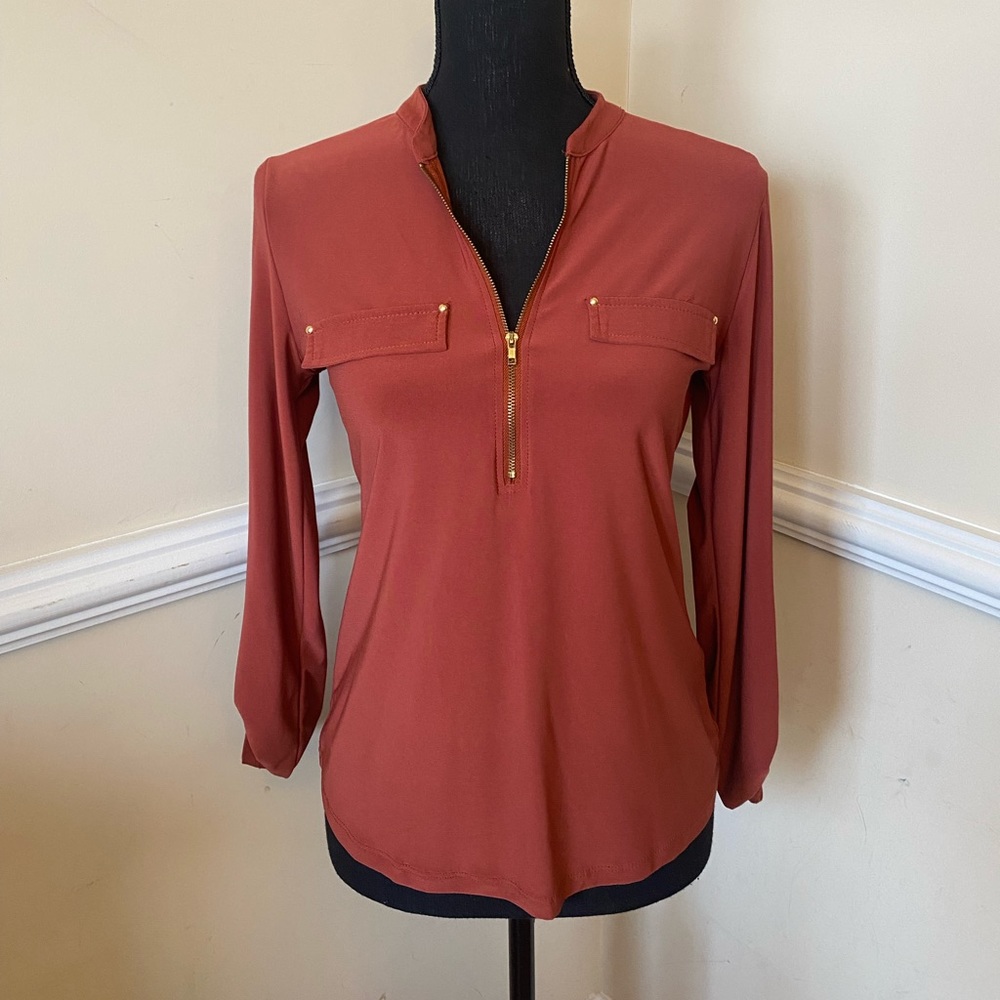 The Workshop Women’s Burgundy Long Sleeve